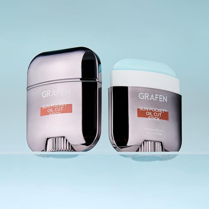 [GRAFEN] Sun Pocket Oil Cut Stick SPF 50+ PA++++ 15g white