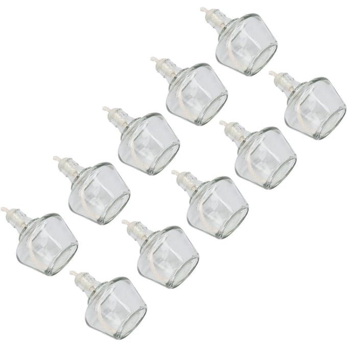 10 STUKS Brandende Lamp Fles Laboratoriumglas Herbruikbare Flessen voor Chemisch Experiment 150 ml white