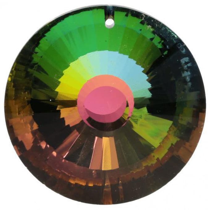 Regenboogkristal cirkel multicolor AAA kwaliteit - 4.5 cm - per stuk