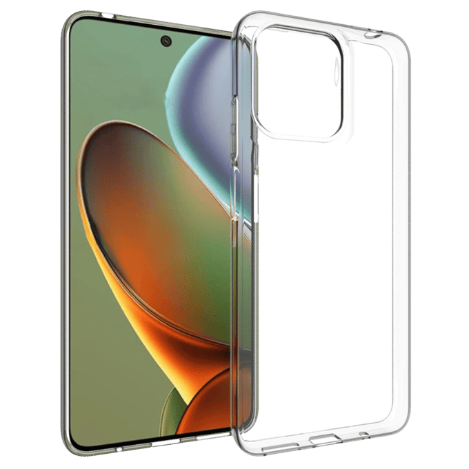 Mocaa Motorola G15 (Power) Clear Hoesje Transparant