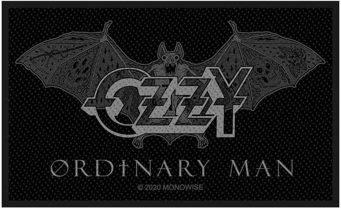 Ozzy Osbourne - Ordinary Man Patch - Zwart