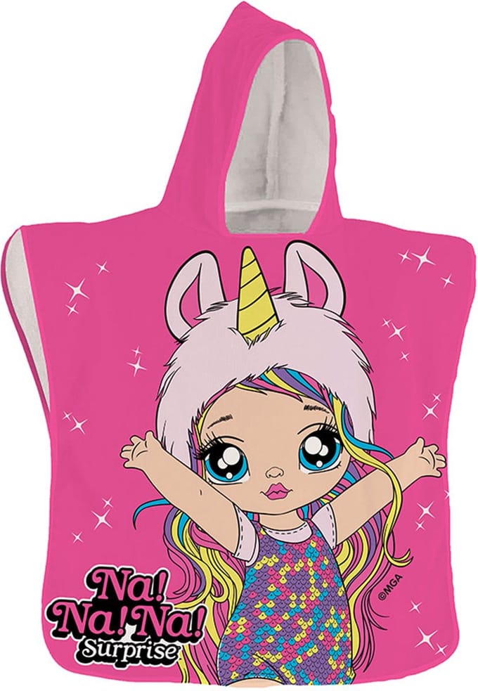 Na! Na! Na! Surprise Poncho, Doll - 50 x 100 cm - Polyester