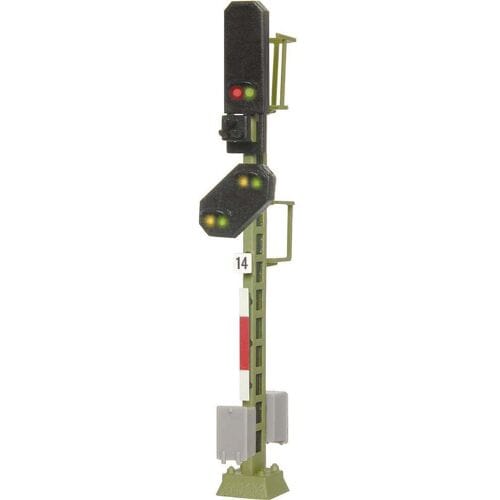 Viessmann Modelltechnik 4414 N Lichtsein Met voorsein Bloksein Kant-en-klaar model DB