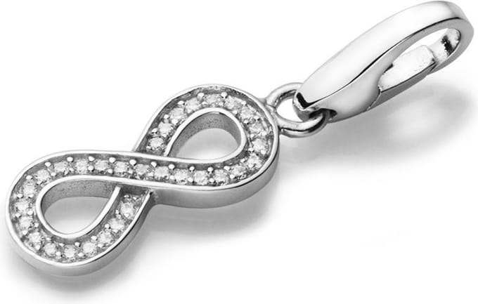 Charm | bedel | zirkonia |infinity | zilver