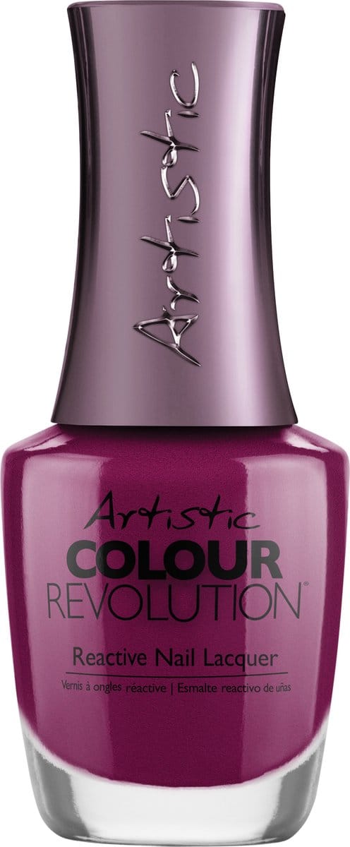 Artistic Nail Design Colour Revolution ' Forbidden Fuchsia ' ( Fuchsia-Roze Parelmoer )