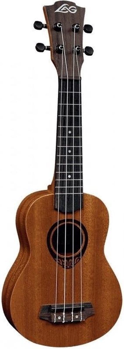 LAG Guitars Tiki Uku 8 TKU8C concert ukelele met gigbag