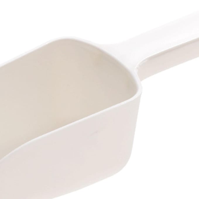 Pelle à glace alimentaire polyvalente grande capacité pour cuisine bar buffet fête mariage white