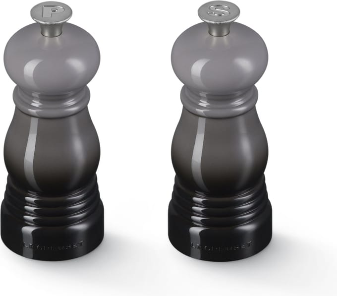 Le Creuset Mini Peper- en zoutset - Flint - 12 cm