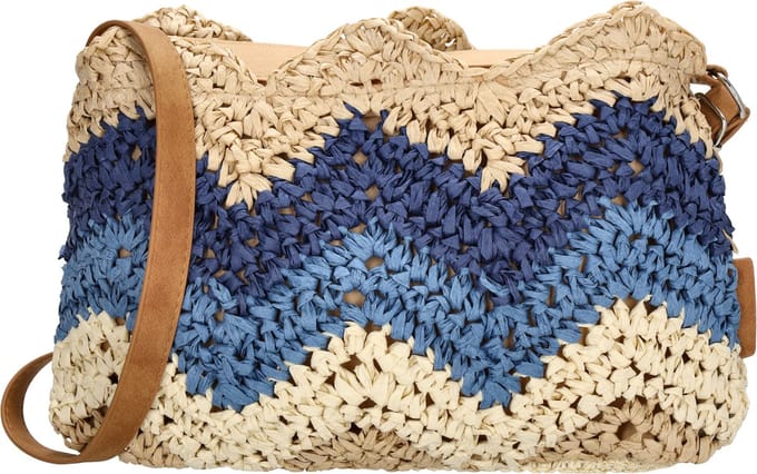 PE Florence Natural Life Schoudertas - Blauw