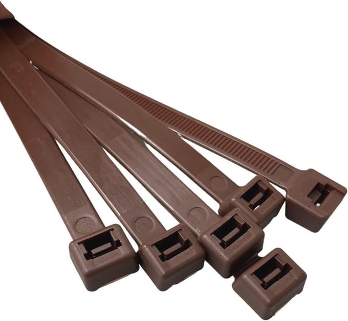 Premium Nylon Kabelbinders 900 mm - Sterke en Lange Zwarte Tie Wraps