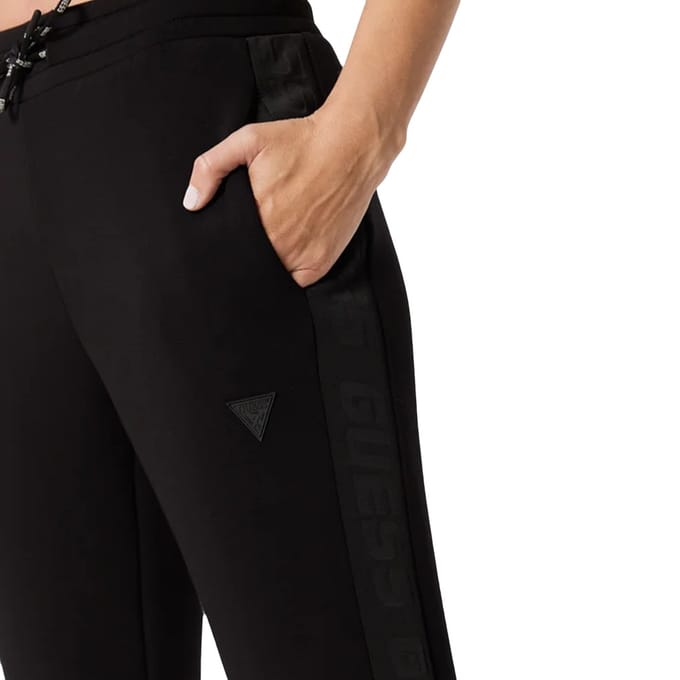 Guess Allie Scuba Cuff Pan Dames Broek - Zwart - Maat M