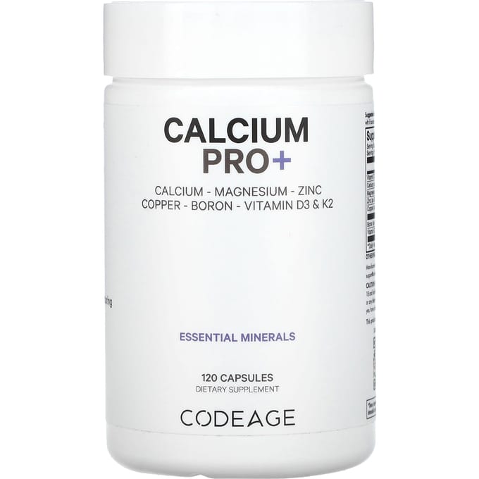 Codeage, Calcium Pro+, 120 capsules