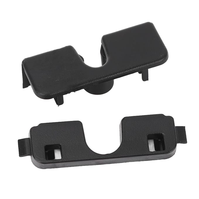 2 Stuks Hoedenplank Haak Clip 39201660 Schokbestendig Bagagerek Laadplank Clip Montage voor D E 2007 black