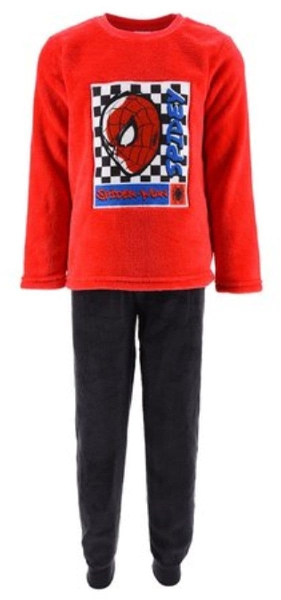 Spider-man Fleece Pyjama - Rood - Maat 122/128