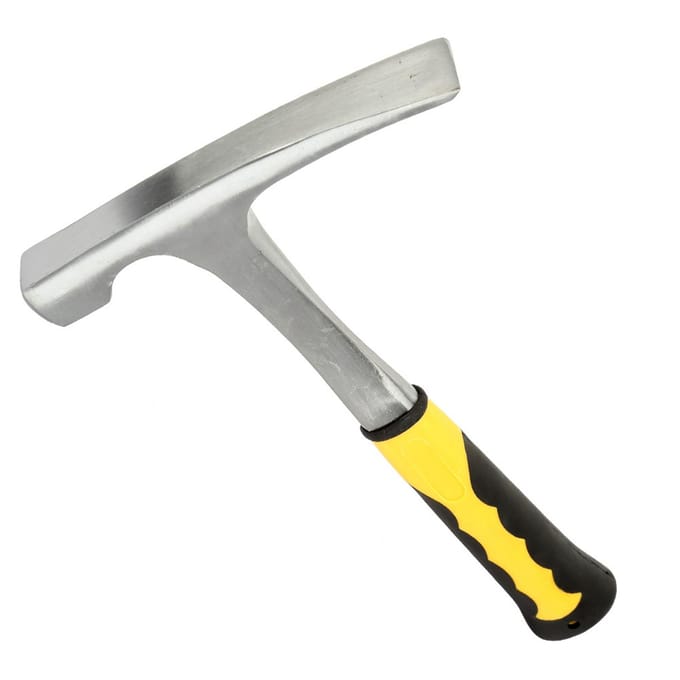 Geologische Onderzoek Baksteen Platbek Hamer met Dubbele Kop(hamerkop 600g) gray