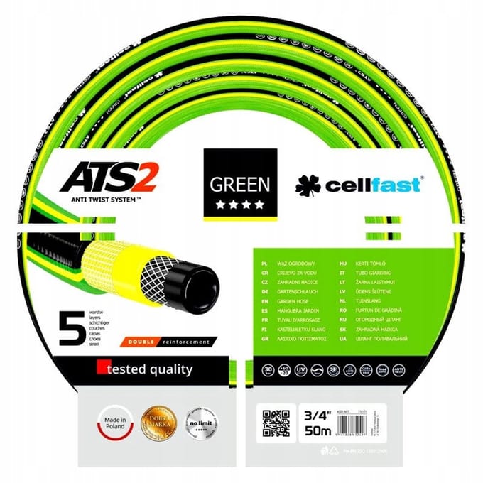 Cellfast - Cellfast - Tuinslang - Green Ats2™ - 3/4" - 50 M (CF15-121)