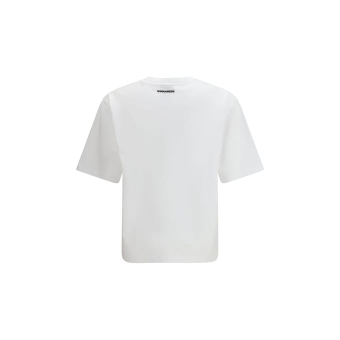 Dsquared² Witte Katoenen T-Shirt