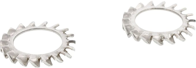 (1000 STUKS) M10 TANDVEERRING RVS-A2 (AISI 304) DIN 6798 A
