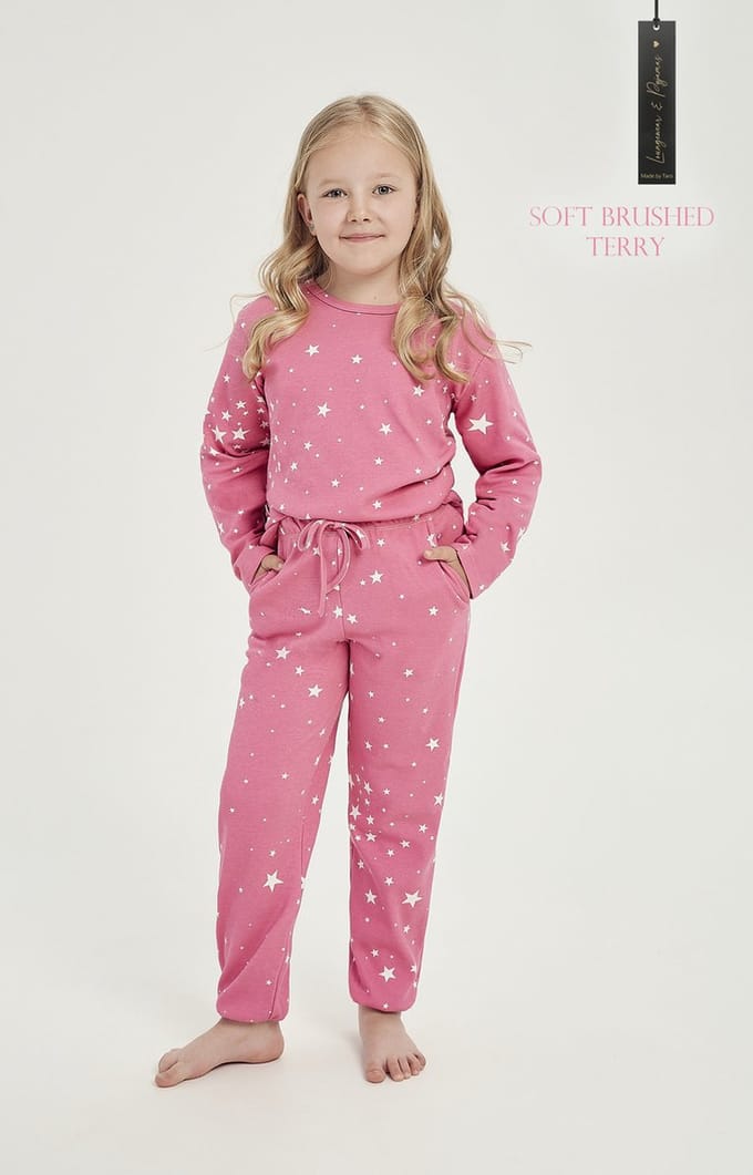 Taro Pyjama - Eryka - 100% Katoen. Maat 140 cm / 10 jaar.