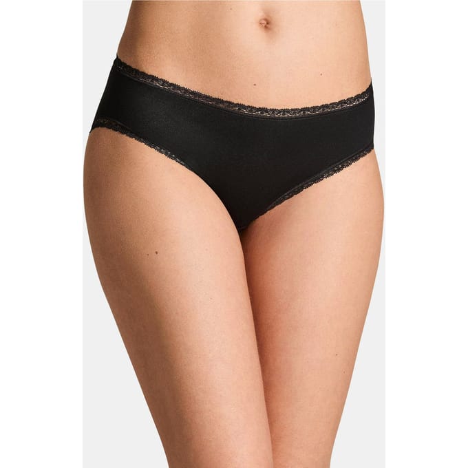 Twee heupslips - zwart - Gr. 40 van Goldner Fashion