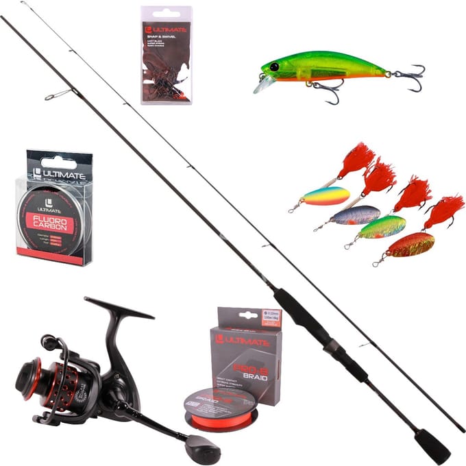 Ultimate Trout Lure Hengelset 1.80m (2-8g) - Forel Set
