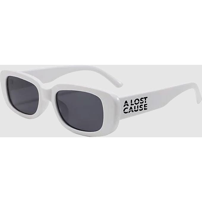 A Lost Cause Hype White Zonnebril wit