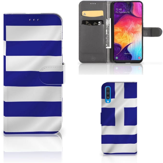 Samsung Galaxy A50 Bookstyle Case Griekenland