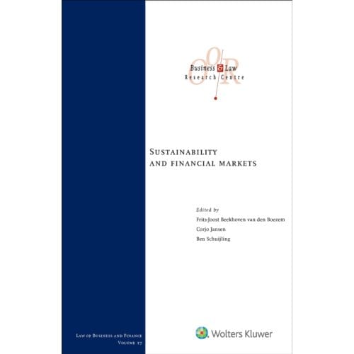 Sustainability And Financial Markets