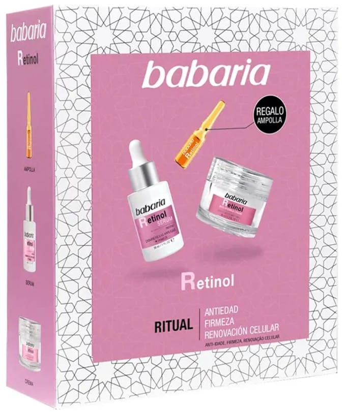 Babaria Retinol Serum + Crema Anti-Aging - Vitamine A - 30ml + 50ml