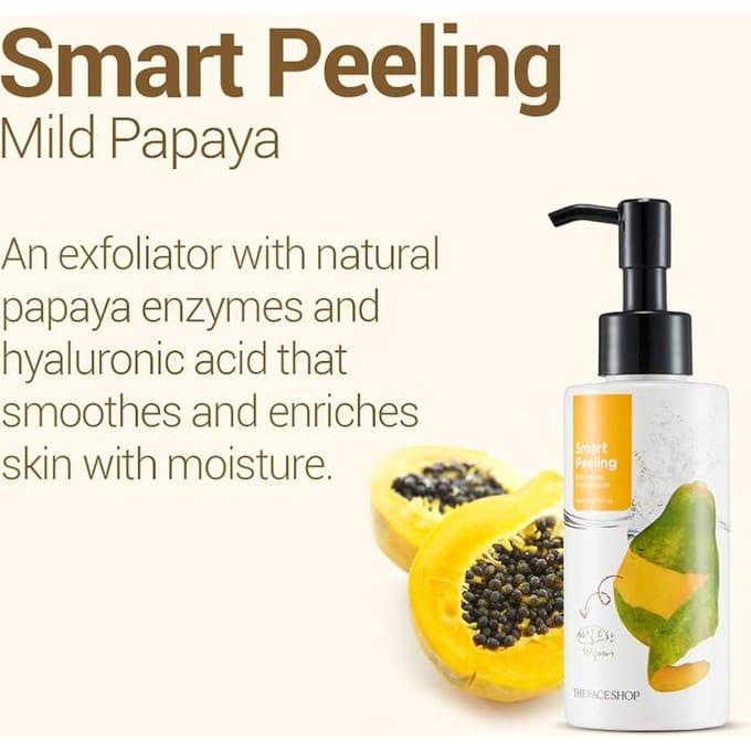 THE FACE SHOP - Mild Papaya Peeling 150ml brown