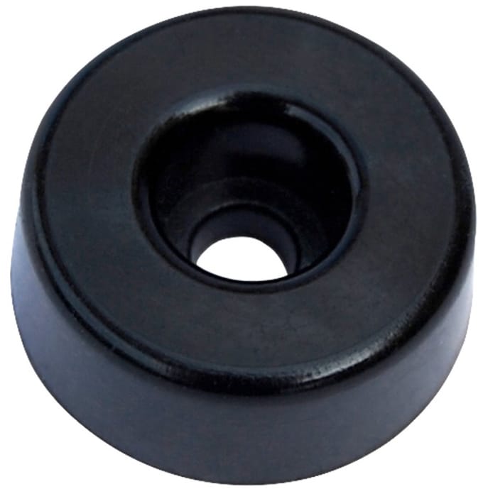 schroefbare buffer 40 mm - 10 stuks - bumper - rubberen voet - opname rubber
