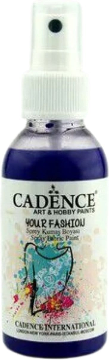 Cadence Fashion Spray Fabric Paint 100 ml Purple