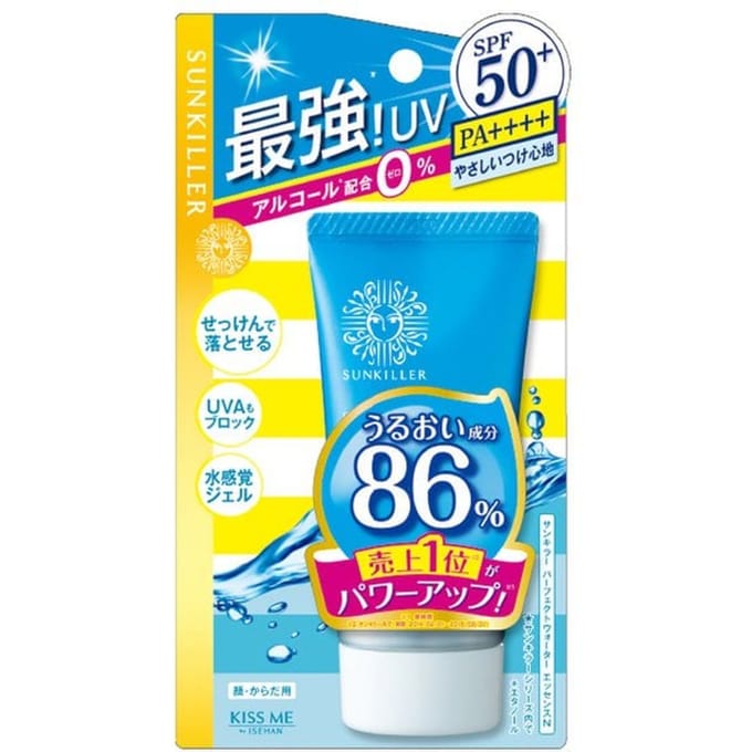 ISEHAN - Kiss Me Sunkiller Perfect Water essence SPF 50+ PA++++