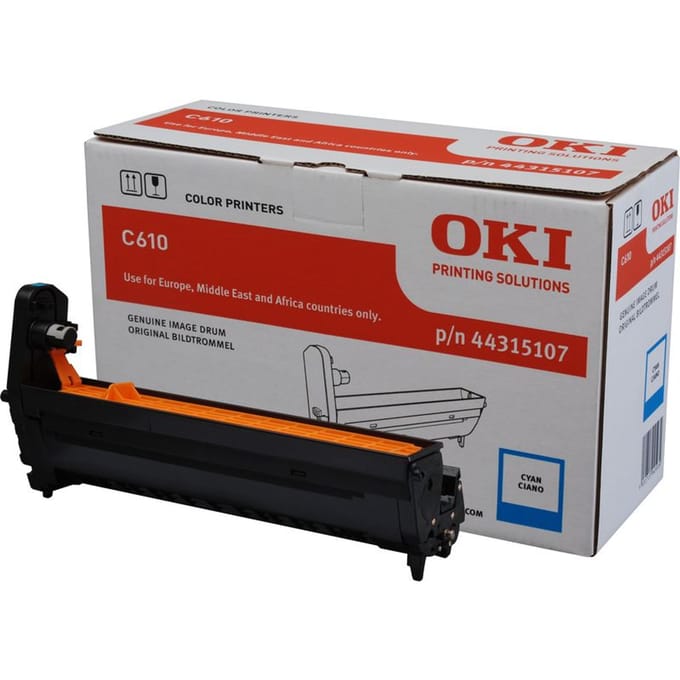 OKI Drum for C610 20000 pages - Drum kit Cyaan