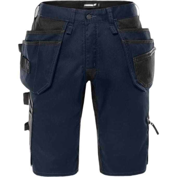 Fristads Korte werkbroek stretch dames 2904 GWM - Donker marineblauw - 34