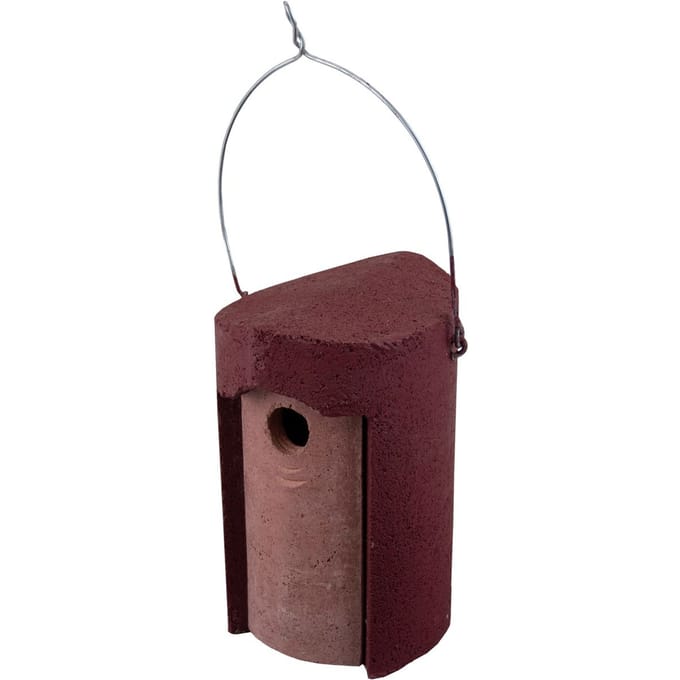 Schwegler nestkast 32mm houtbeton rood