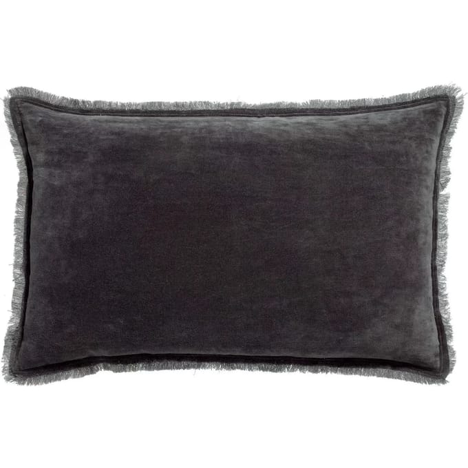 VIVARAISE - Effen kussen Fara Ombre 40 x 65