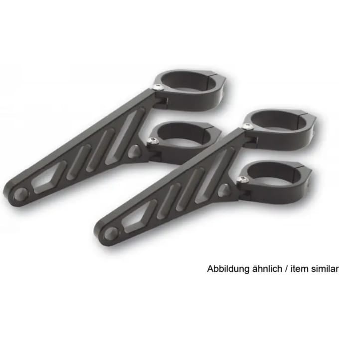Set lange koplampsteunen Highsider Cnc 42 à 43mm