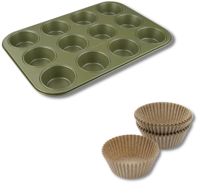 Set van 2 stuks speciaal voor muffins Zenker Green Vision