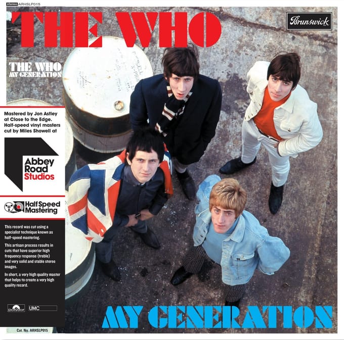 The Who - My Generation (LP) (Remastered) (Limited Edition)