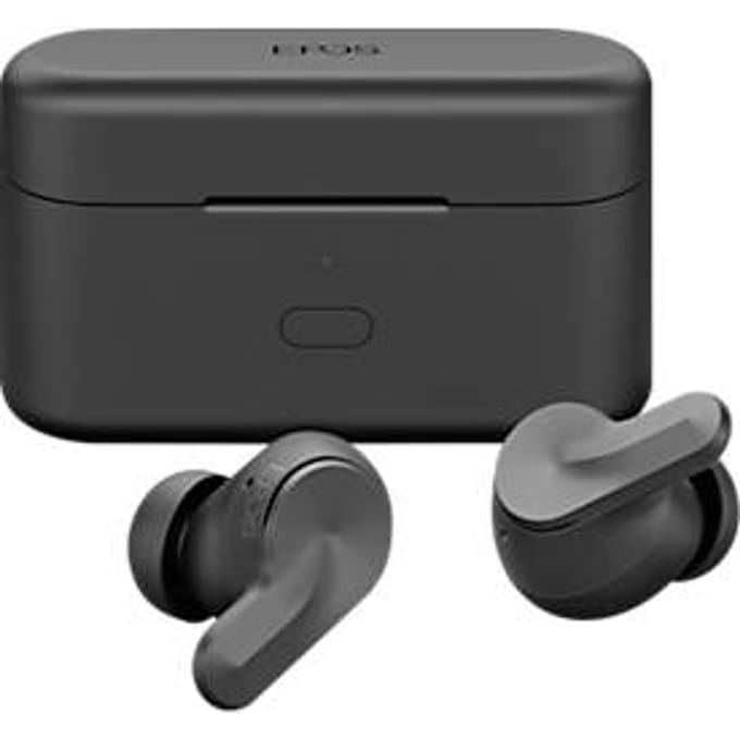EPOS ADAPT E1 In Ear headset Draadloos, Bluetooth Stereo Zwart Noise Cancelling, Ruisonderdrukking (microfoon) Headset, Oplaadbox, Bestand tegen...
