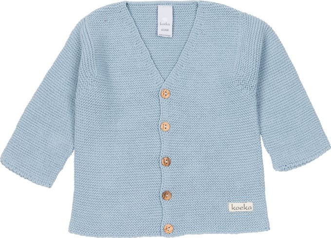 Koeka - Vest Clearwater Bay - Soft blue - 62x68