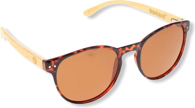 BEINGBAR Eyewear "Model 10" Sustainable Bamboo Sunglasses