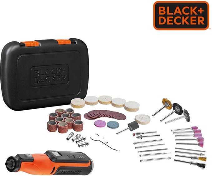 Black & Decker BLACK+DECKER BCRT8IK-XJ - rotary tool - cordless - 5-speed