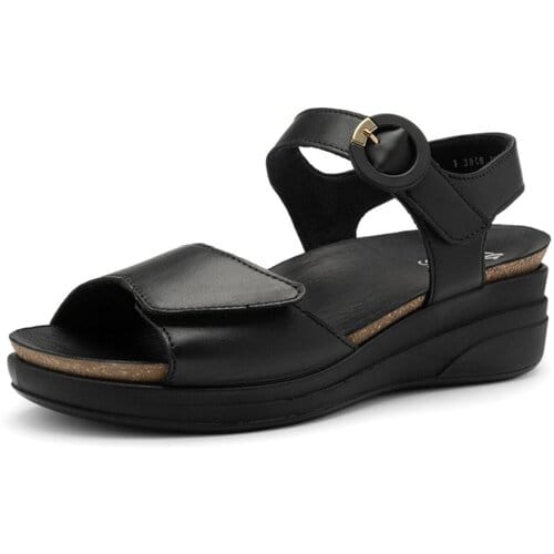 Sandalen met sleehak Ara -