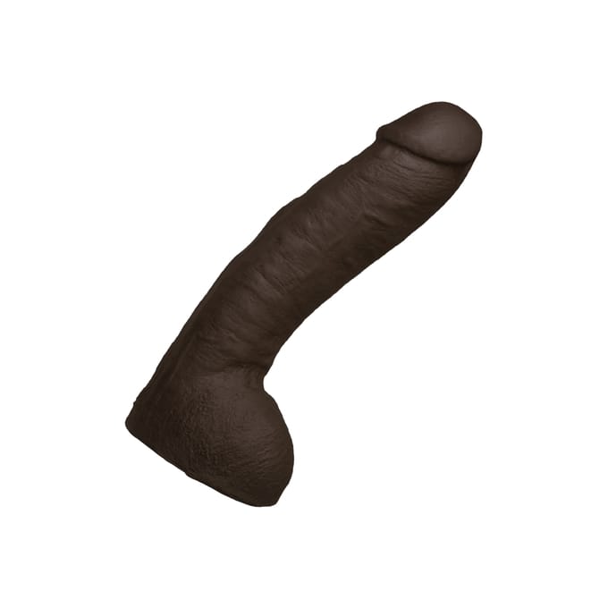 Realistic Hung Realistic Ultraskyn Dildo Black