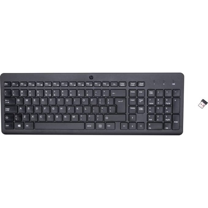 HP 220 Draadloos Toetsenbord QWERTY Zwart