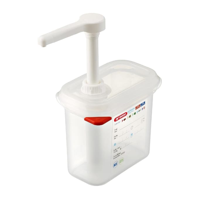 Araven Vershouddoos Herm. Gn1-9 Met Pomp 1.5l