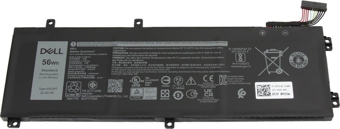 Dell 0CP6DF Batterij - 56Wh - H5H20