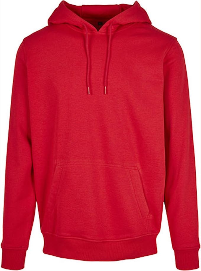 Unisex Heavy Hoodie met capuchon City Red - S